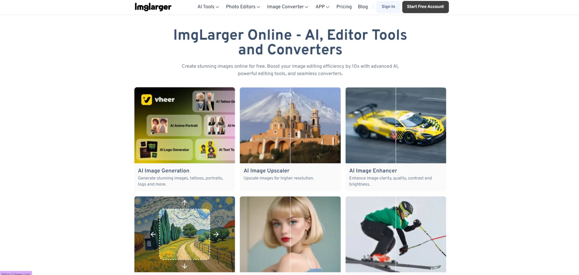 AI Image Enlarger