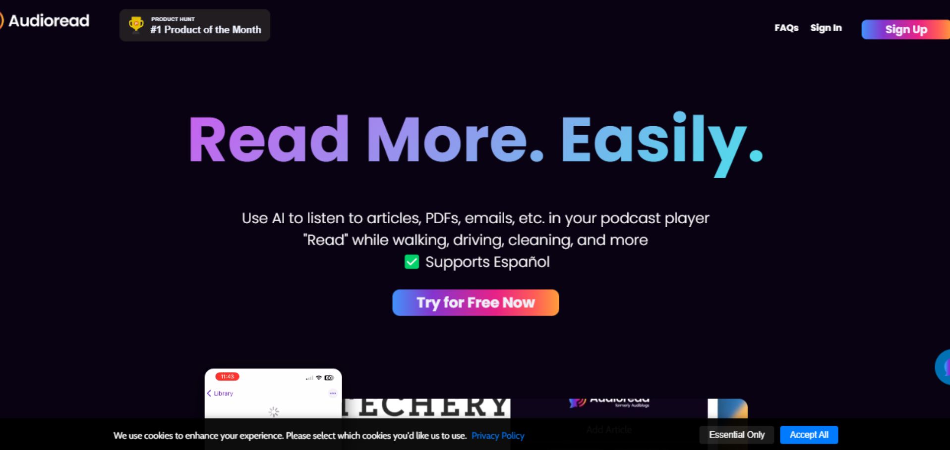 Audioread