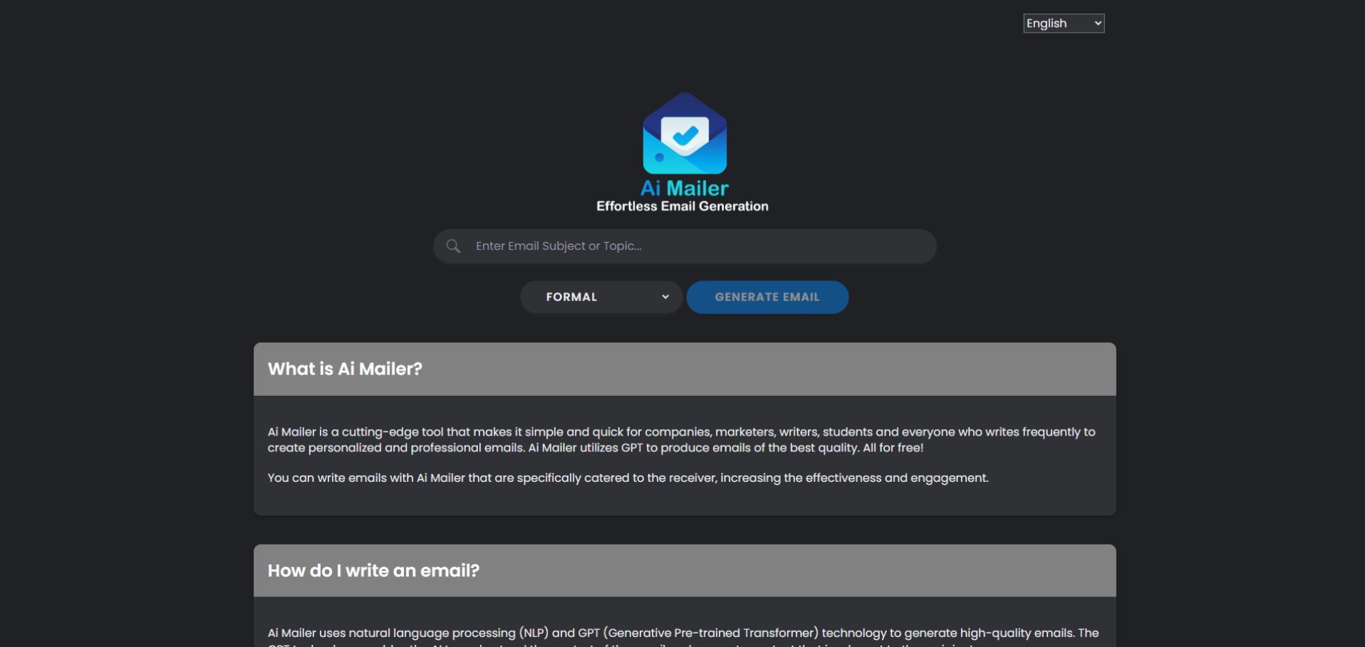 AI Mailer