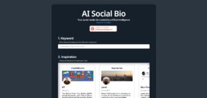 AI Social Bio