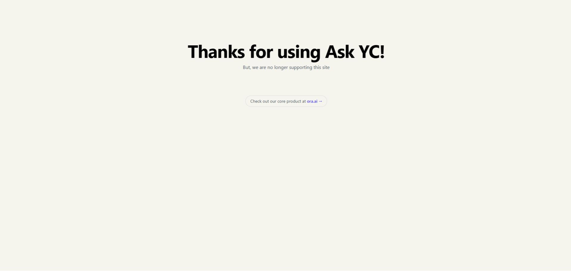 Ask YC