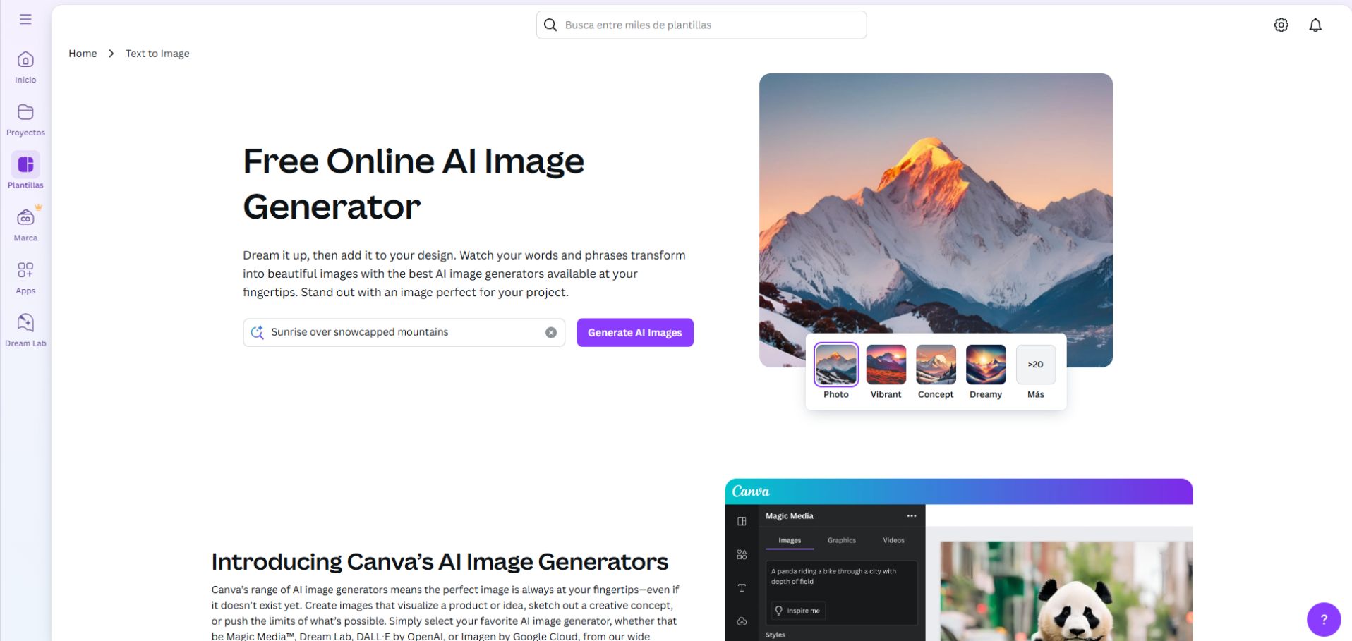 Canva Text to Image
