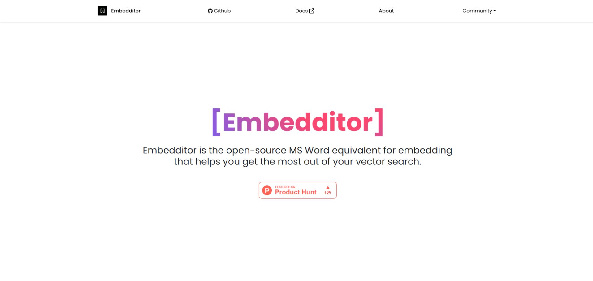 Embedditor