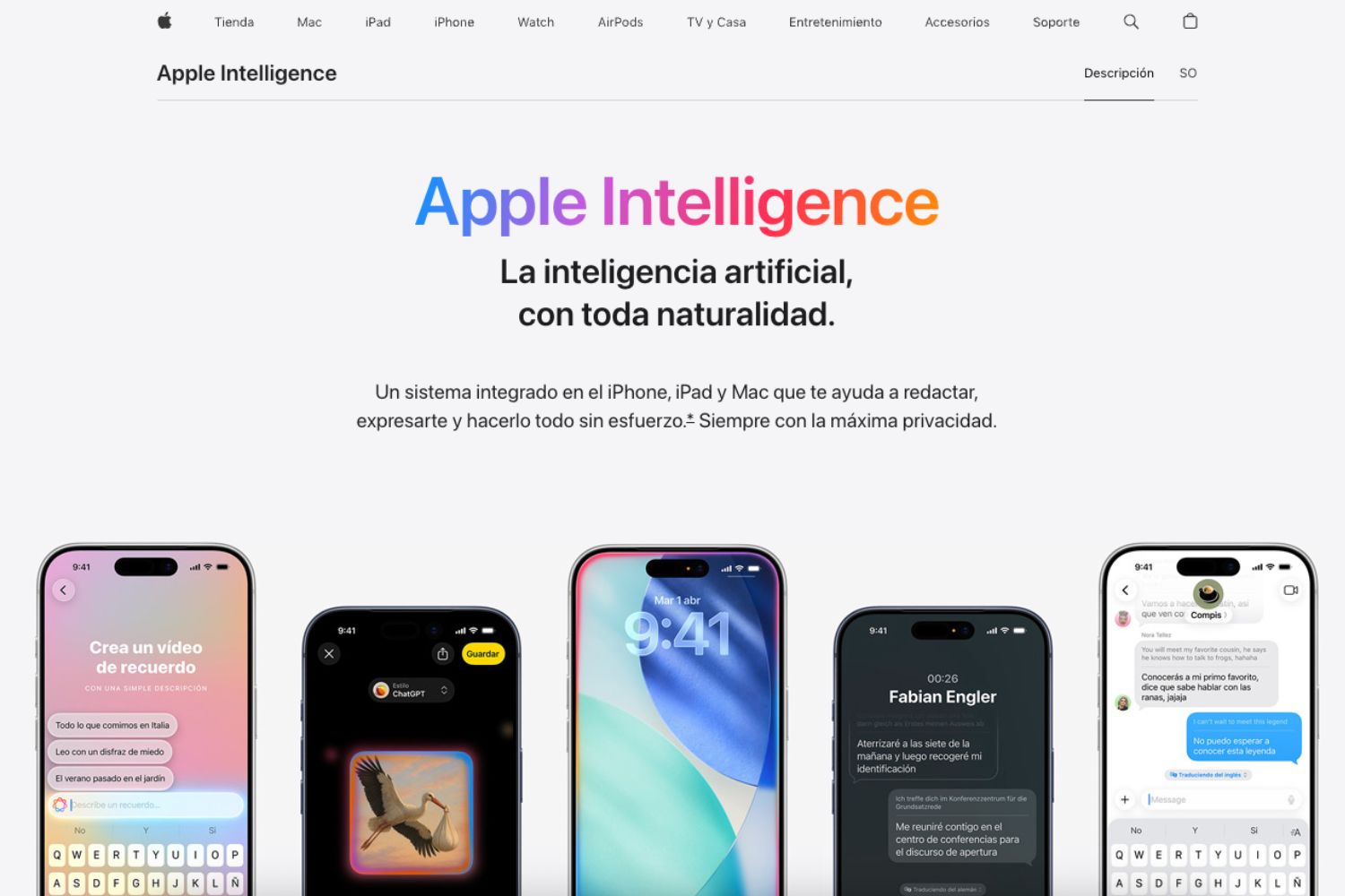 Apple Intelligence Cómo sacarle el mayor partido